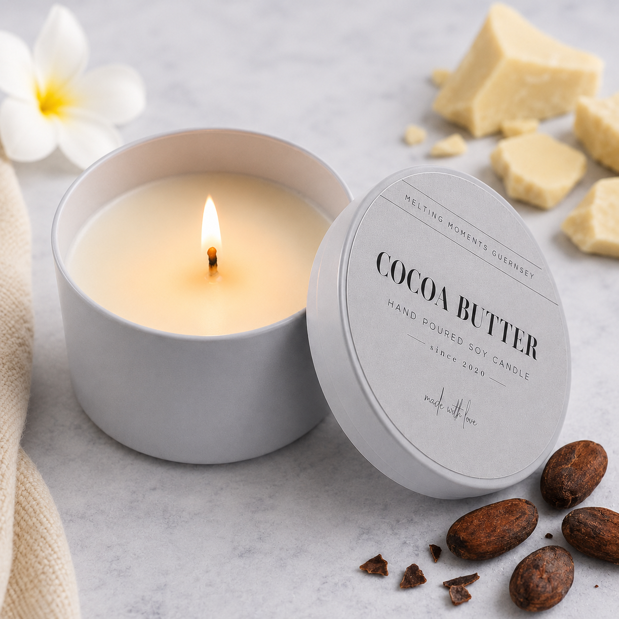 Cocoa Butter Candle