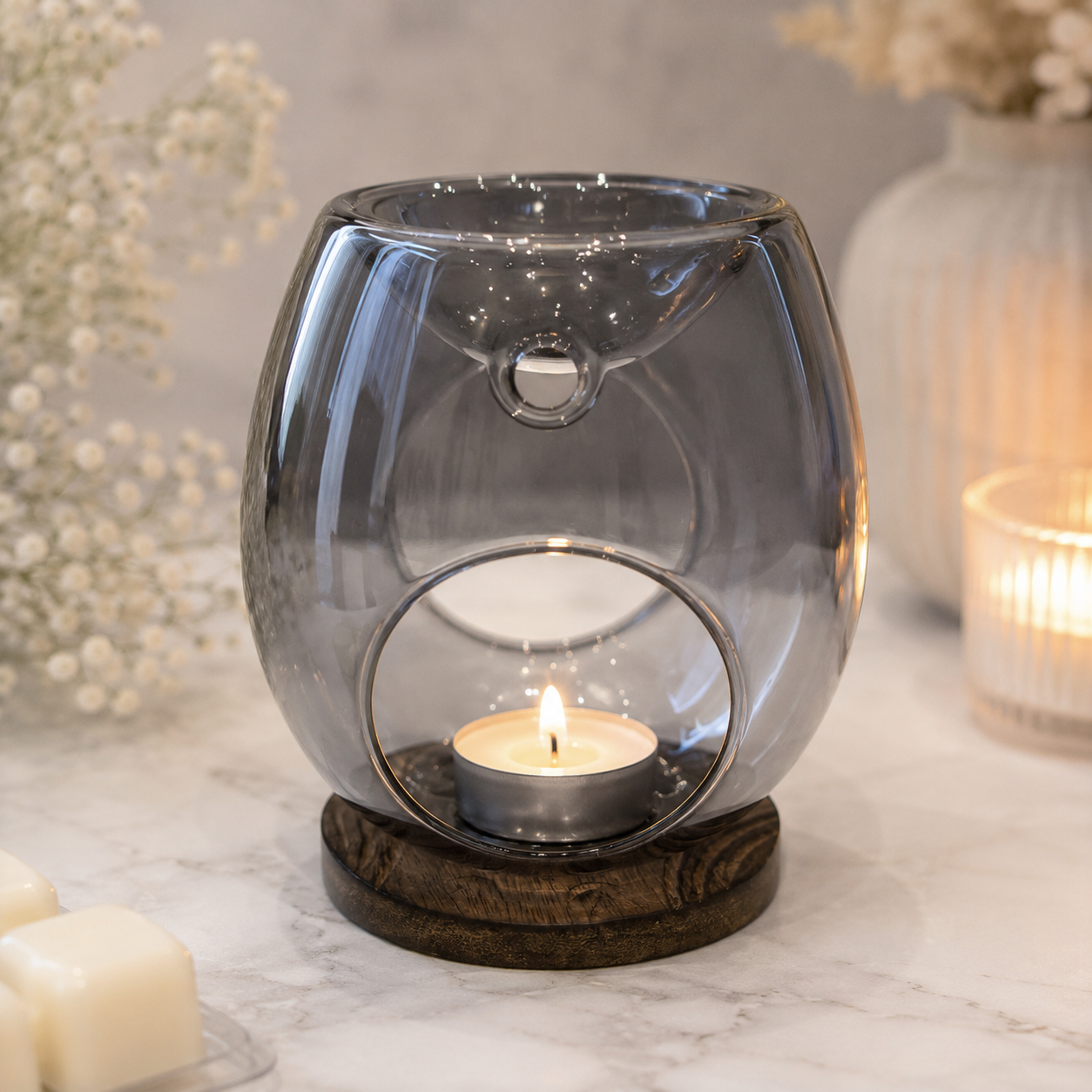 Luxury Glass Wax Melt Burner