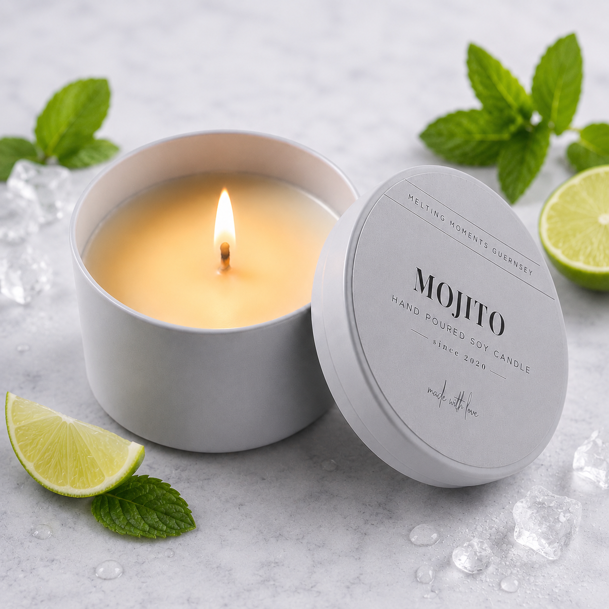 Mojito Candle