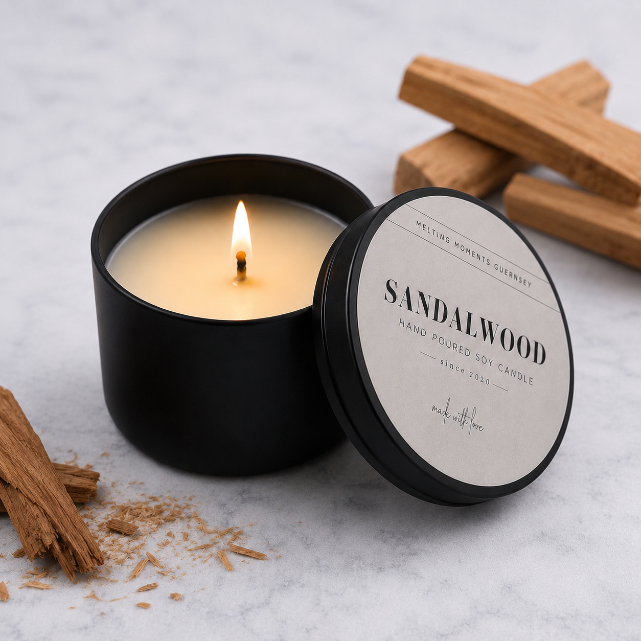 Sandalwood Candle