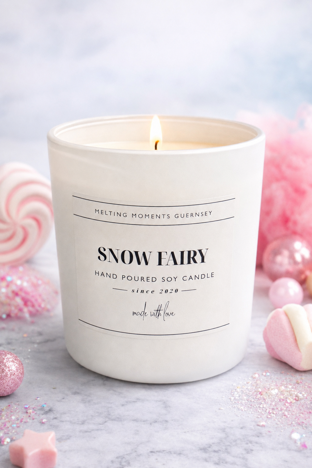 Snow Fairy Candle