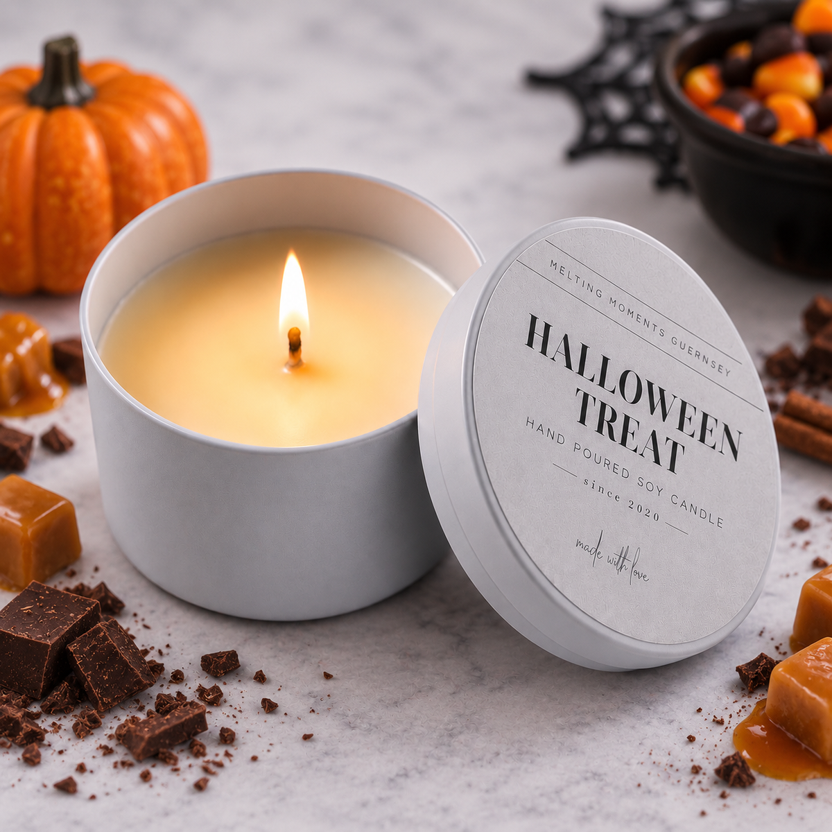 Halloween Treat Candle