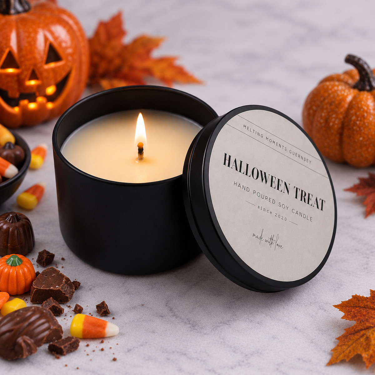 Halloween Treat Candle