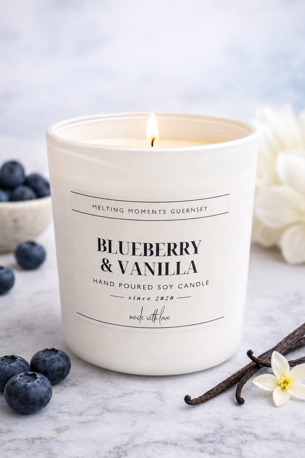 Blueberry & Vanilla Candle