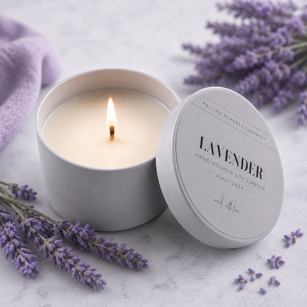 Lavender Candle
