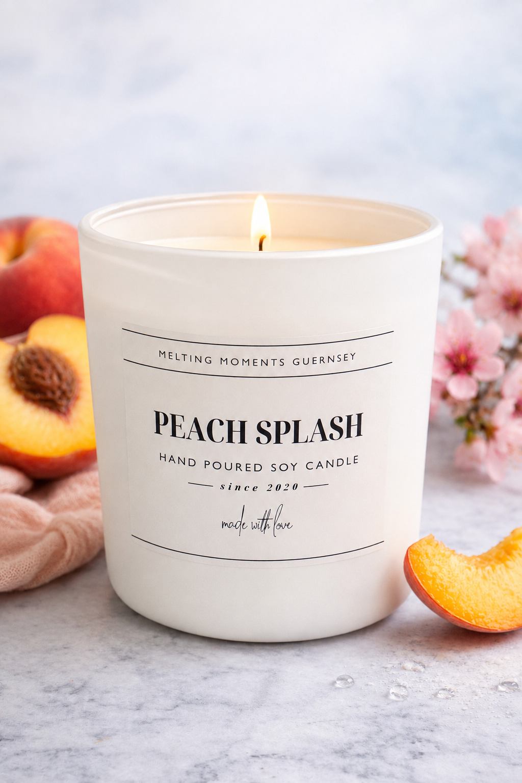 Peach Splash Candle