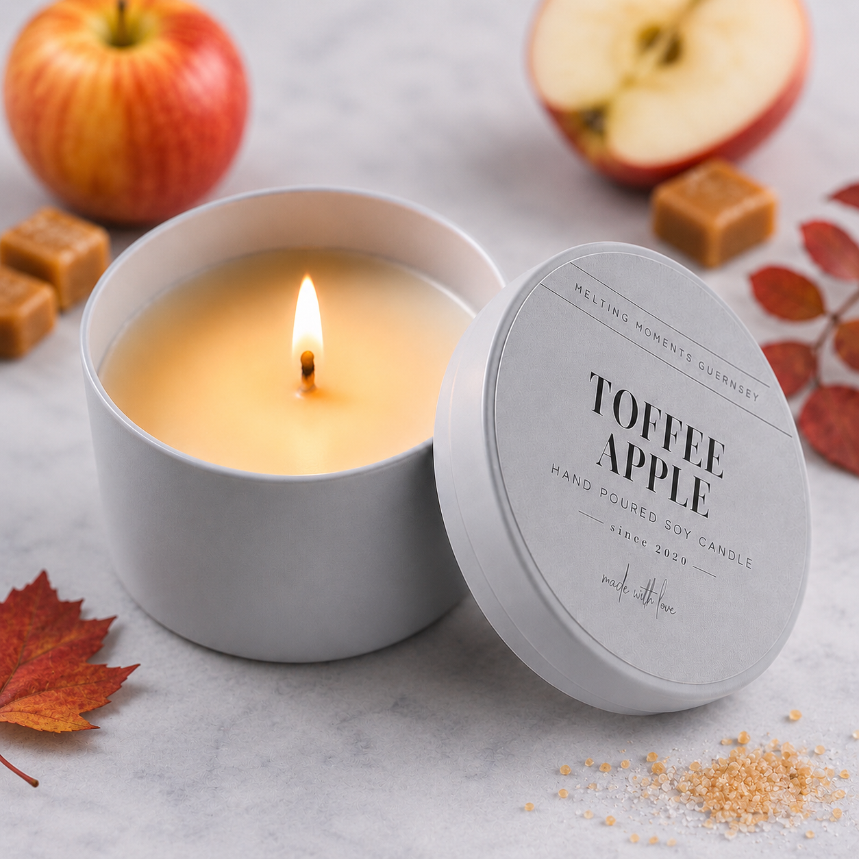 Toffee Apple Candle