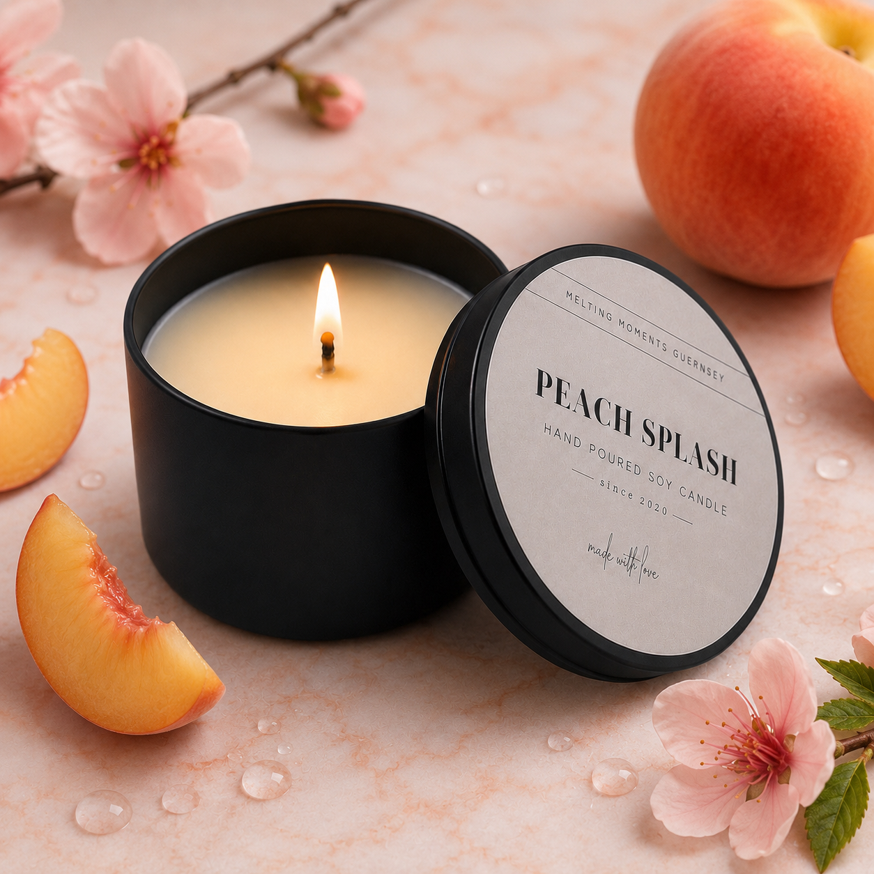 Peach Splash Candle