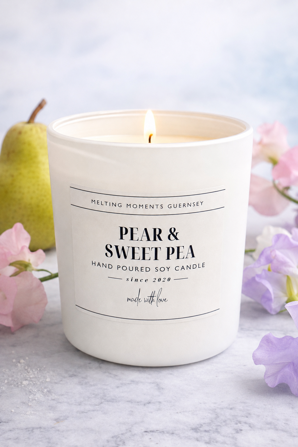Pear & Sweet Pea Candle