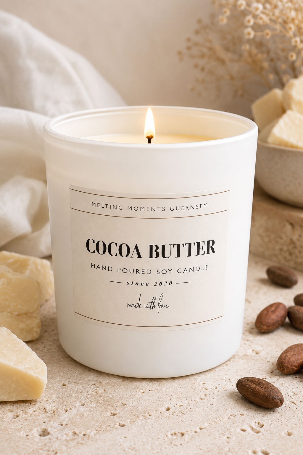 Cocoa Butter Candle