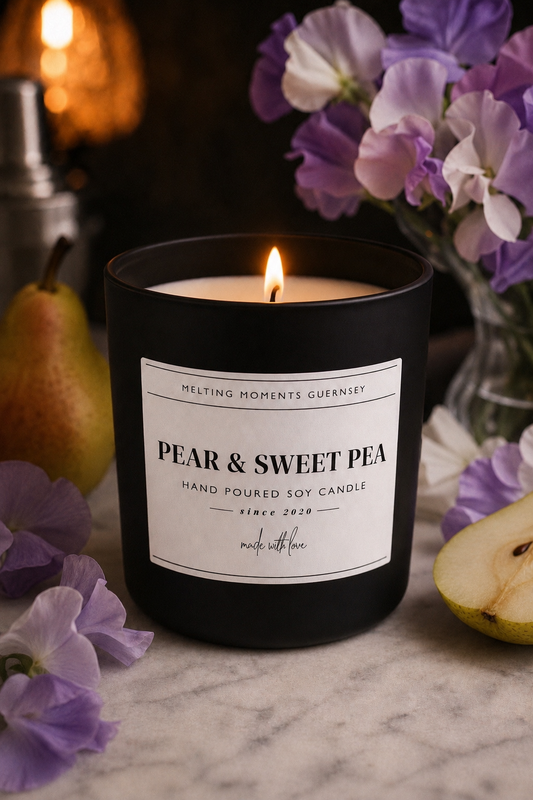 Pear & Sweet Pea Candle