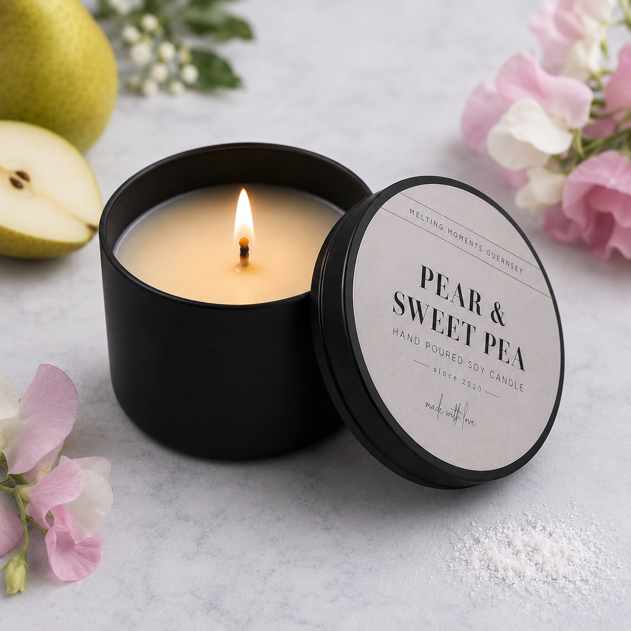 Pear & Sweet Pea Candle