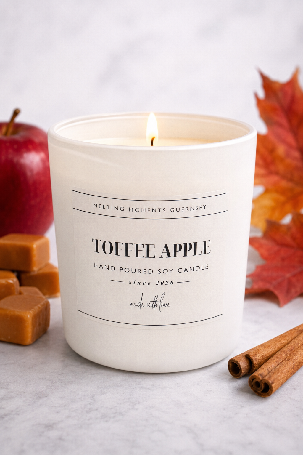 Toffee Apple Candle