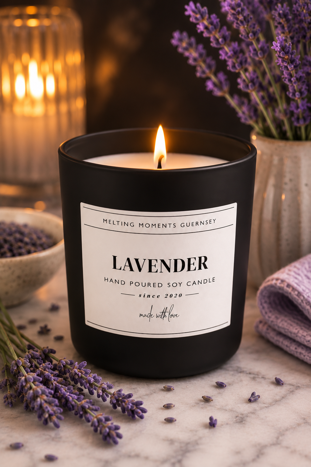 Lavender Candle