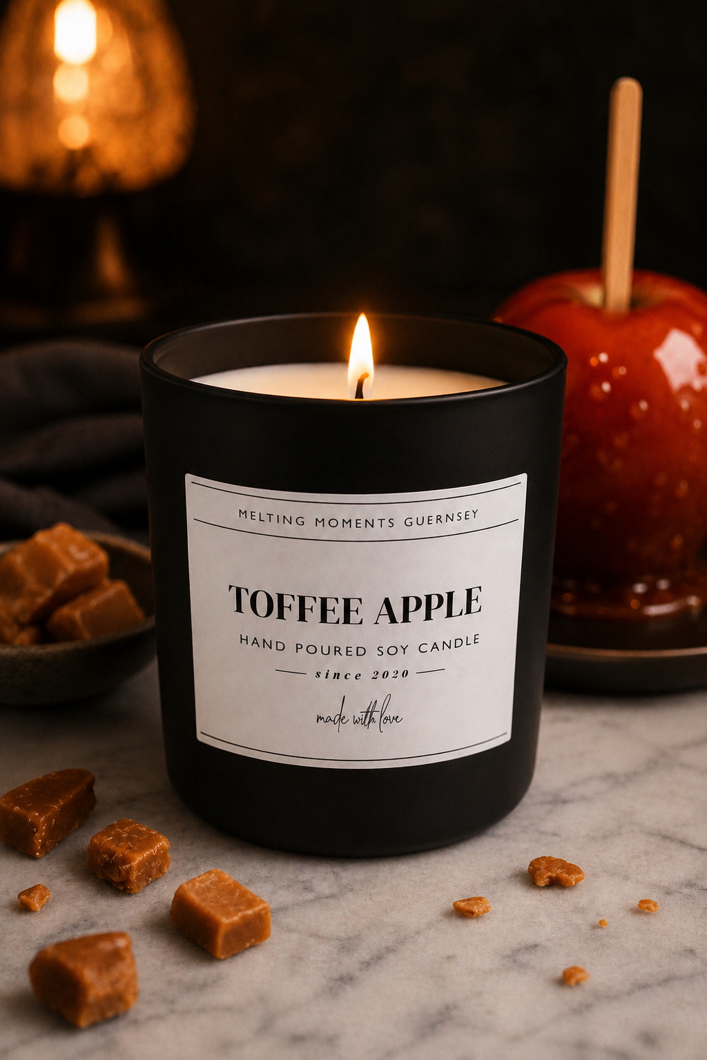 Toffee Apple Candle