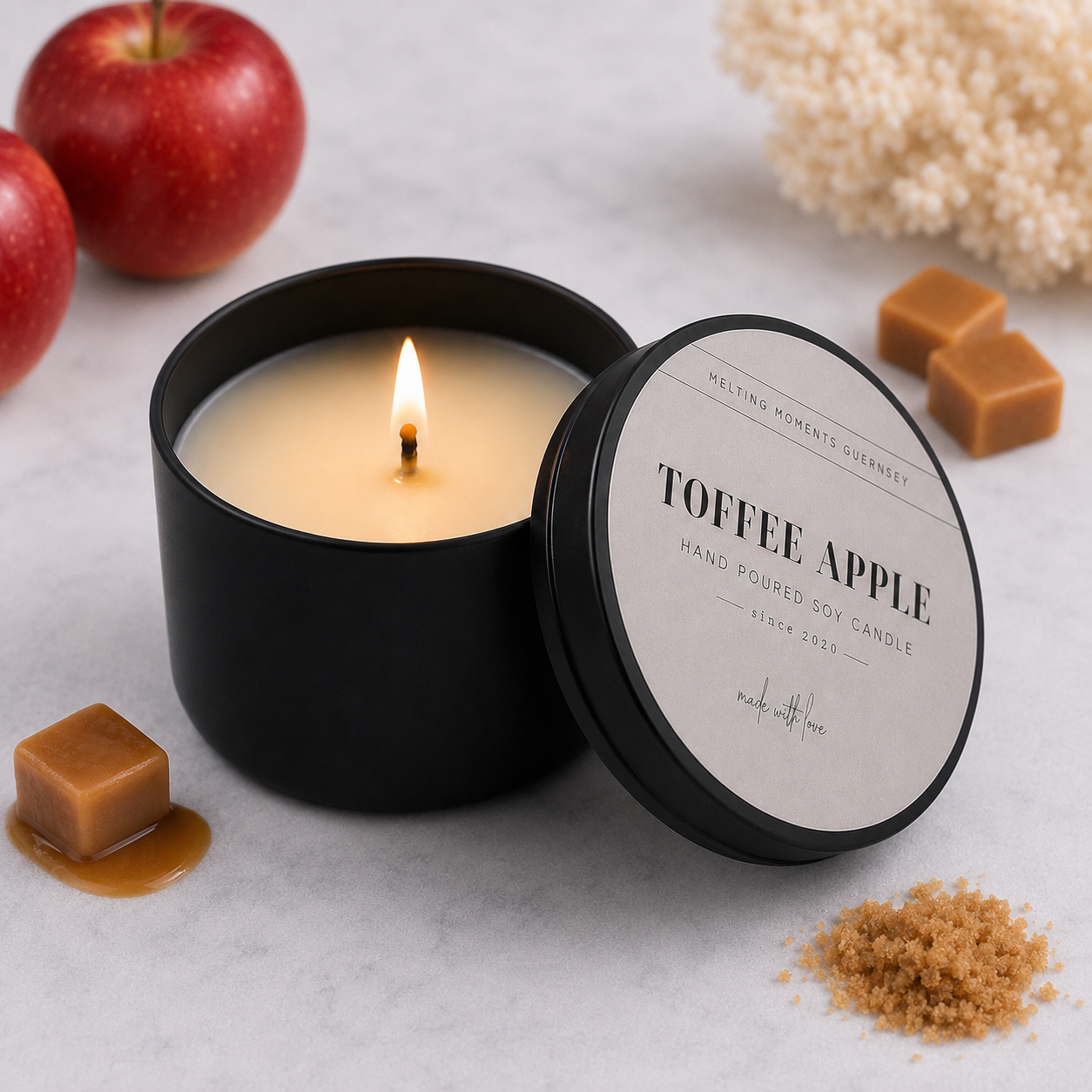 Toffee Apple Candle