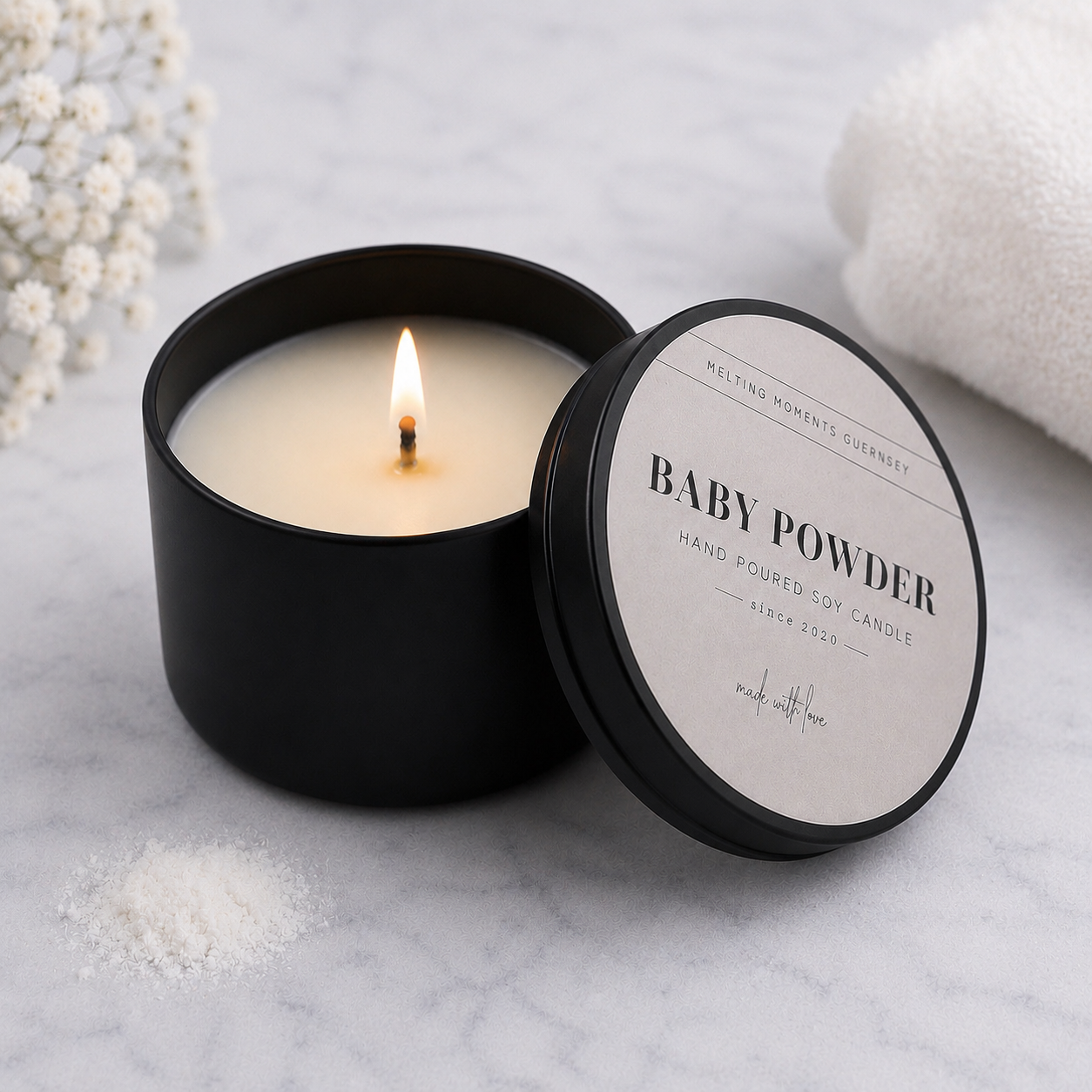 Baby Powder Candle