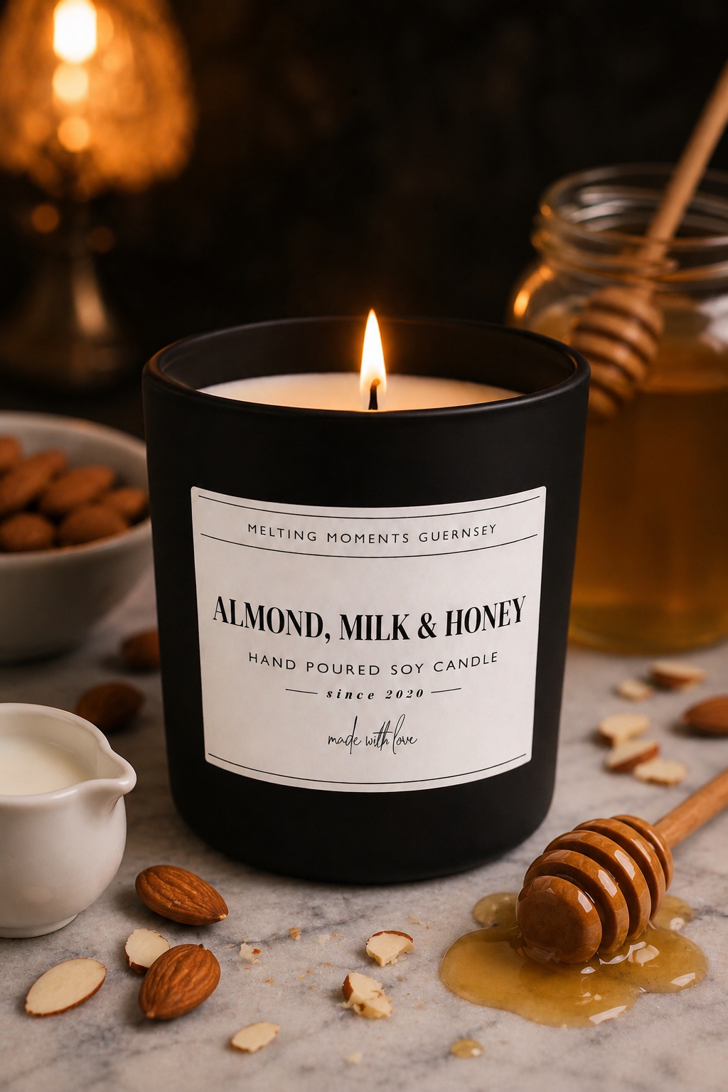 Almond, Milk & Honey Candle