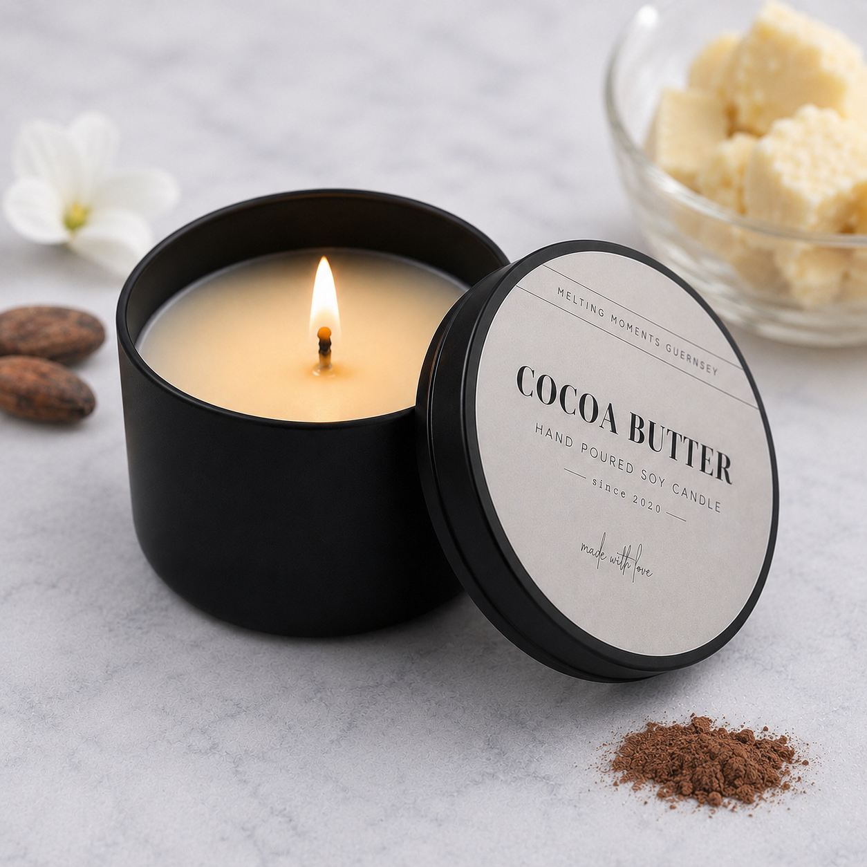 Cocoa Butter Candle