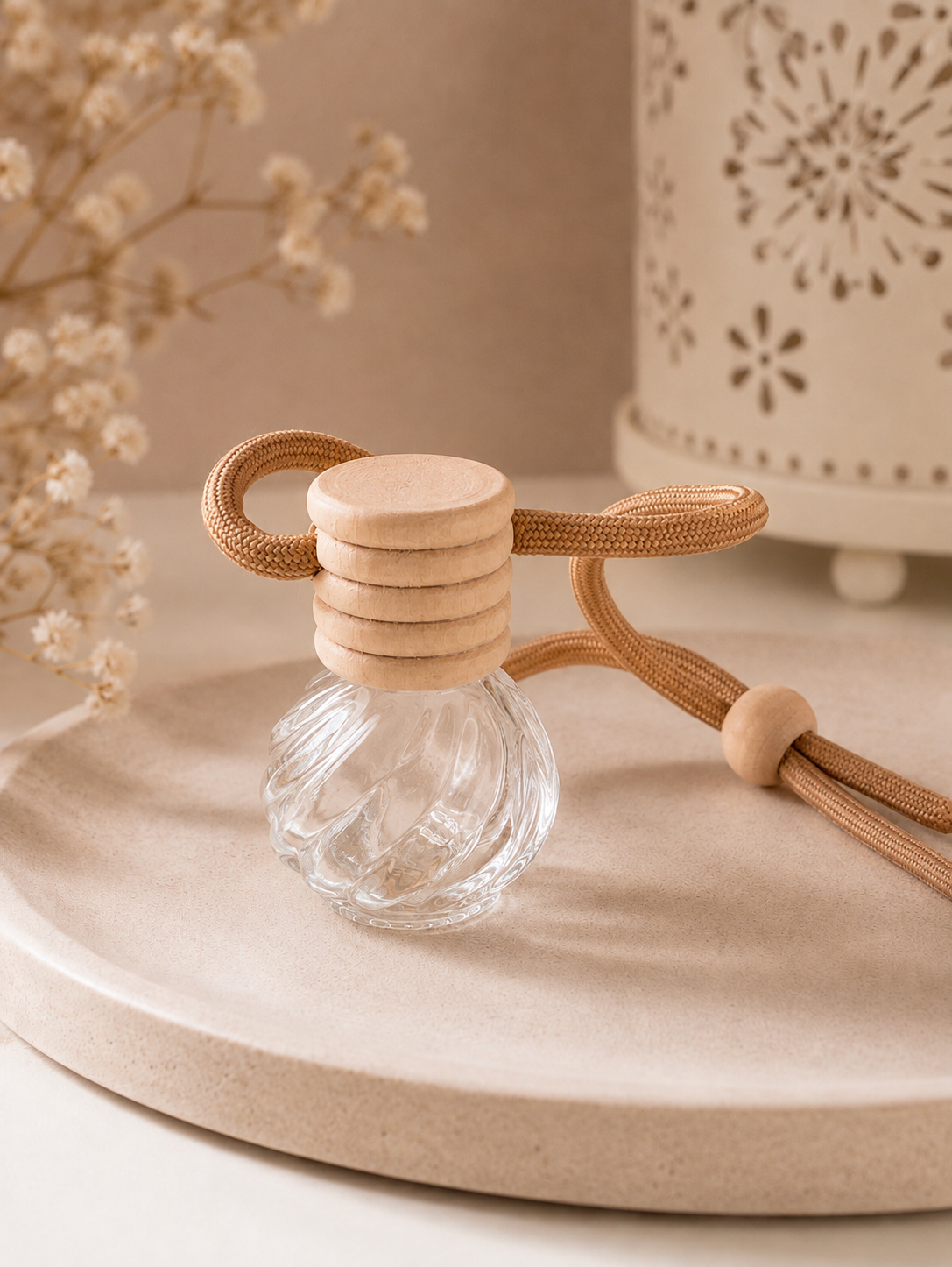 Round Swirl Car Diffuser