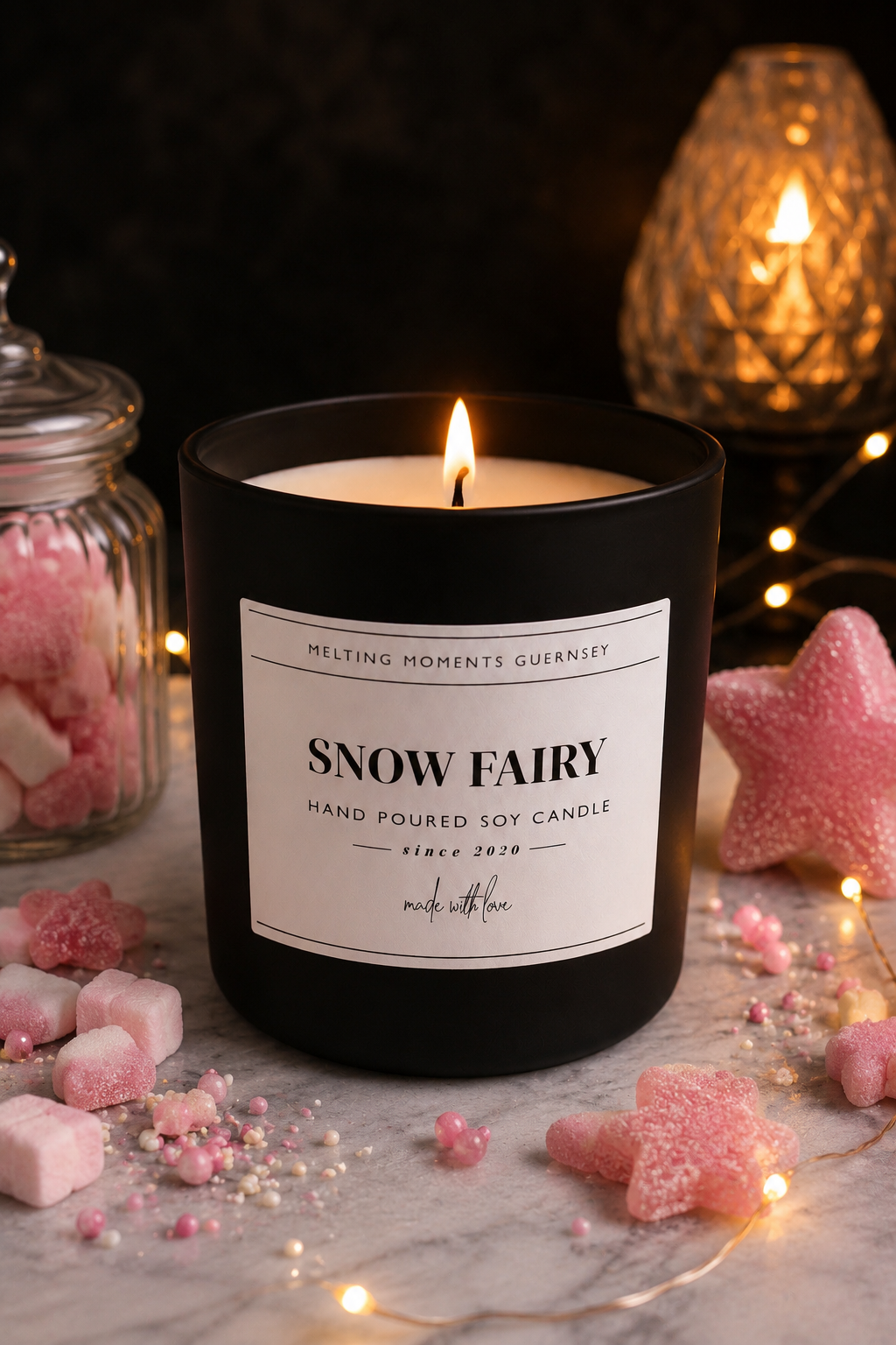 Snow Fairy Candle
