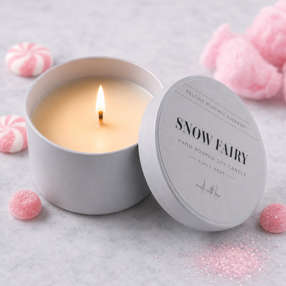 Snow Fairy Candle