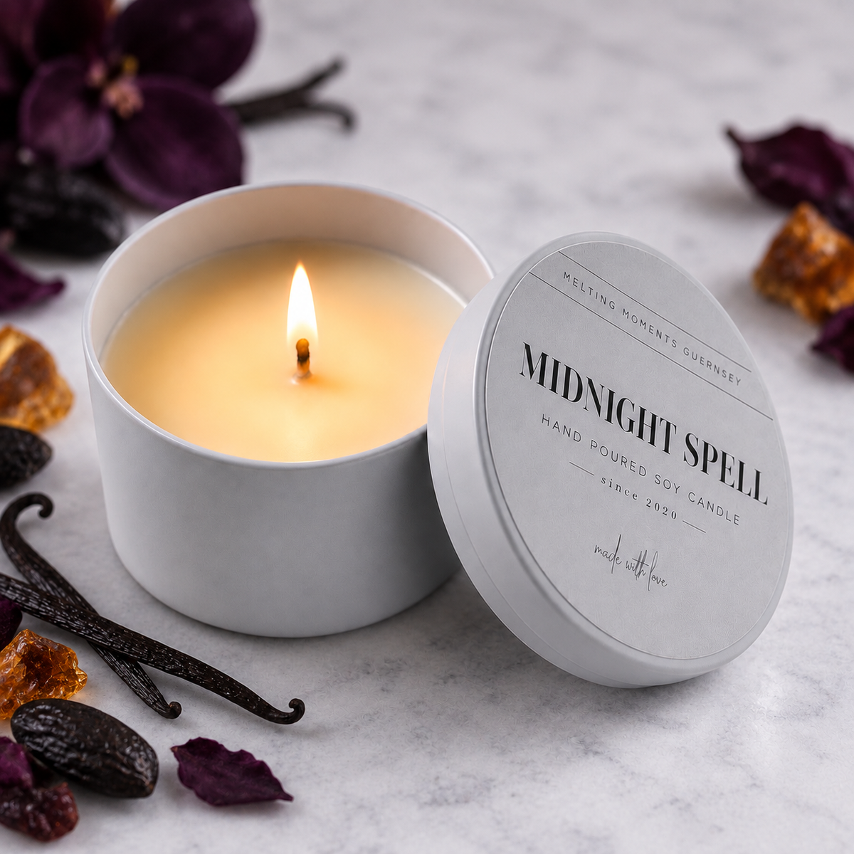 Midnight Spell Candle